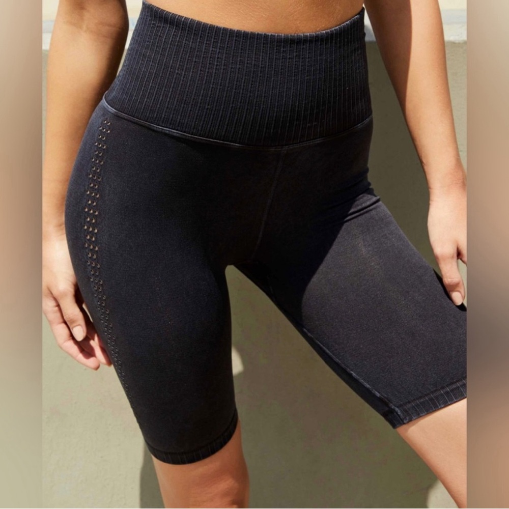 Free People Movement Good Karma Bike
Shorts in Washed Black. Size XS/S. …